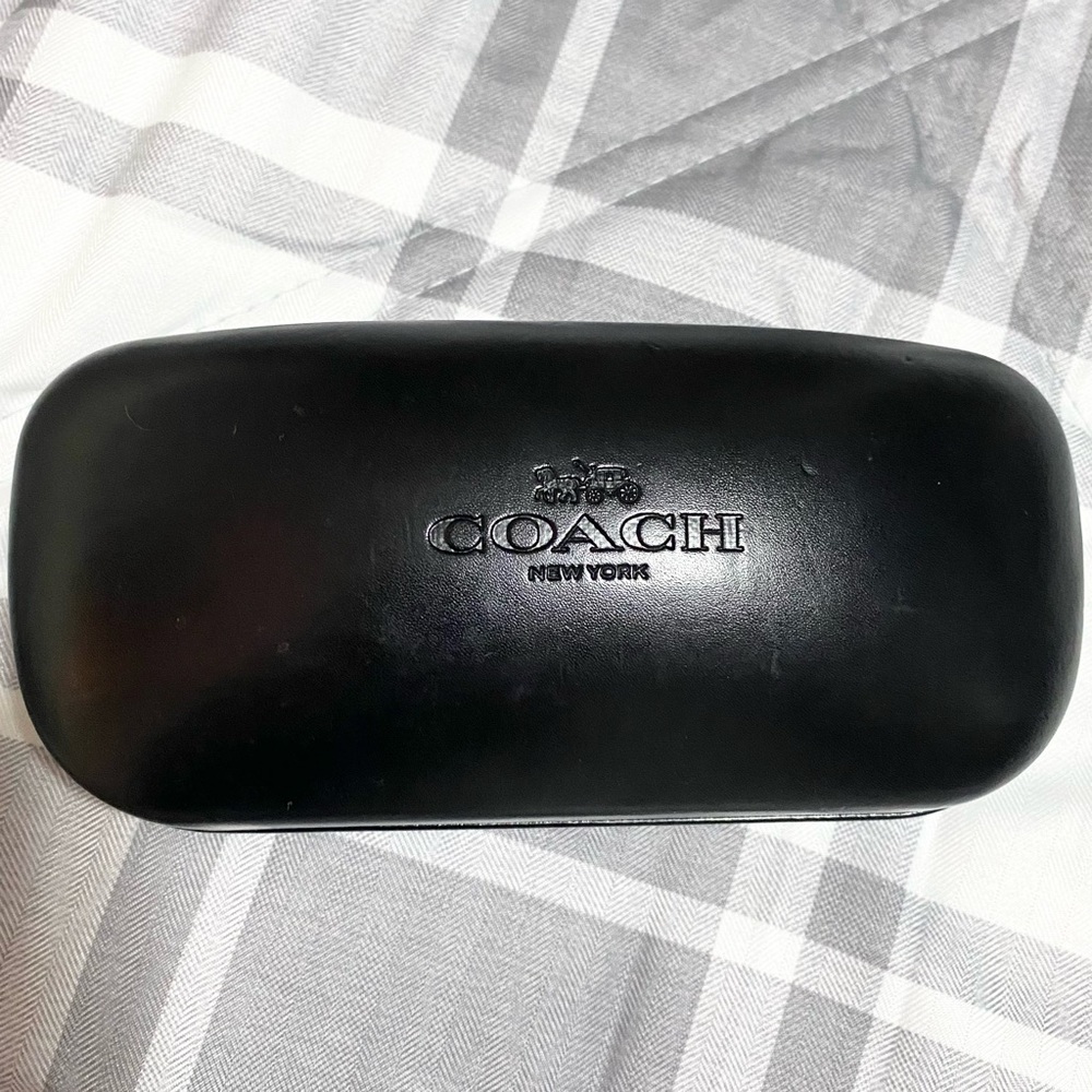 Coach Classic Black Eyeglass Hard Shell Sunglass Replacement Case